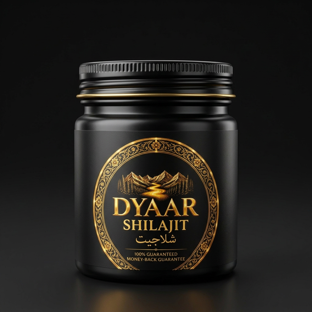 Dyaar Shilajit jar without outer packaging
